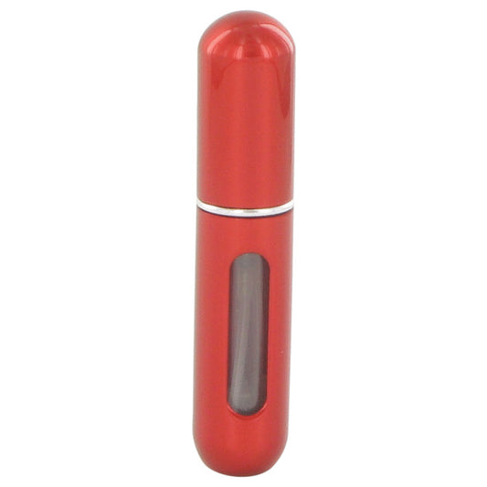 Mini Travel Refillable Spray with Cap Refills from Any Fragrance Bottle (Maroon) .135 oz - Fragrance Spice