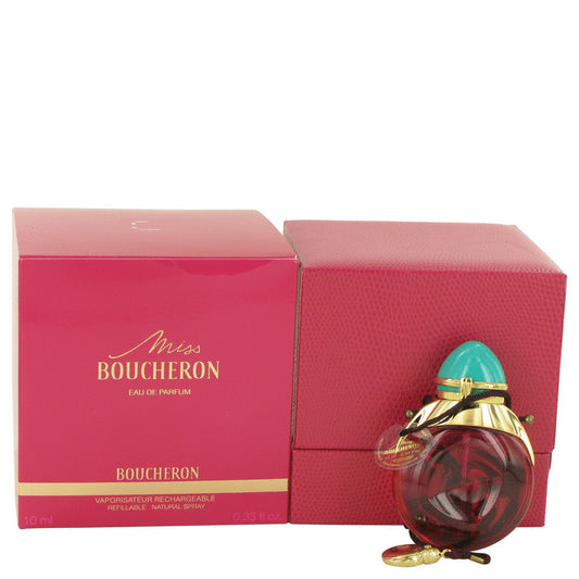 Miss Boucheron by Boucheron Eau De Parfum Refillable .33 oz for Women - Fragrance Spice