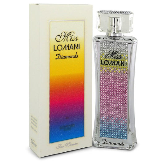 Miss Lomani Diamonds by Lomani Eau De Parfum Spray 3.3 oz for Women - Fragrance Spice