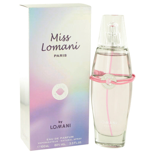 Miss Lomani by Lomani Eau De Parfum Spray 3.3 oz for Women - Fragrance Spice