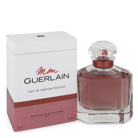 Mon Guerlain Intense by Guerlain Eau De Parfum Intense Spray 3.3 oz for Women - Fragrance Spice