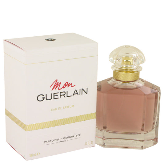 Mon Guerlain by Guerlain Eau De Parfum Spray 3.3 oz for Women - Fragrance Spice