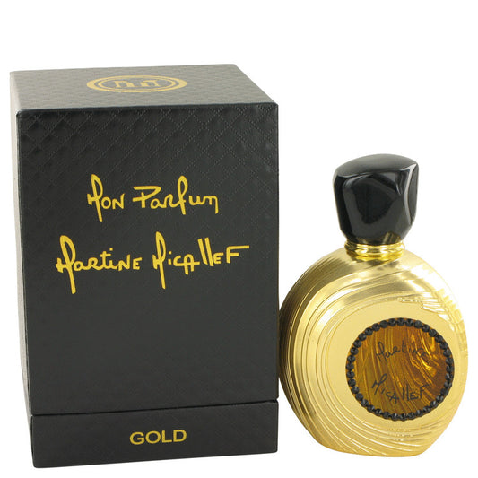 Mon Parfum Gold by M. Micallef Eau De Parfum Spray 3.3 oz for Women - Fragrance Spice