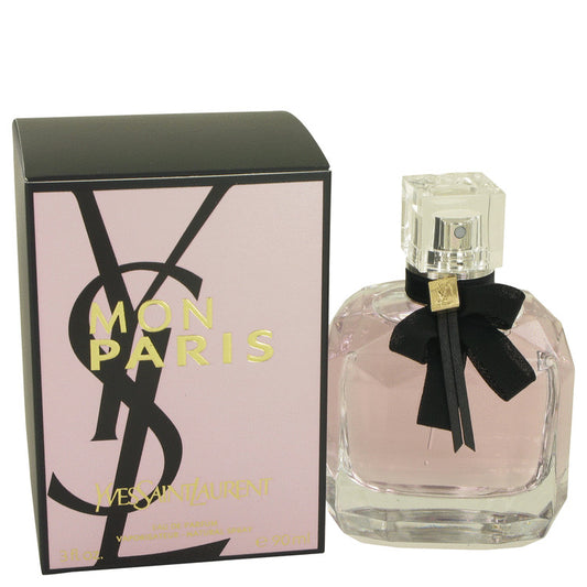 Mon Paris by Yves Saint Laurent Eau De Parfum Spray 3.04 oz for Women - Fragrance Spice