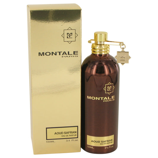 Montale Aoud Safran by Montale Eau De Parfum Spray 3.4 oz for Women - Fragrance Spice