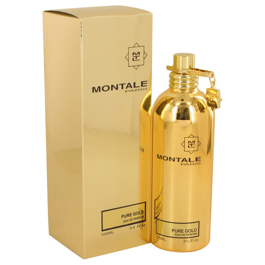 Montale Pure Gold by Montale Eau De Parfum Spray 3.4 oz for Women - Fragrance Spice