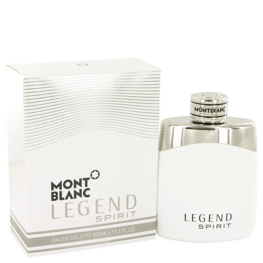 Montblanc Legend Spirit by Mont Blanc Eau De Toilette Spray 3.3 oz for Men - Fragrance Spice