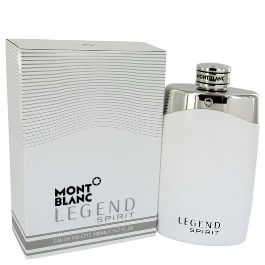 Montblanc Legend Spirit by Mont Blanc Eau De Toilette Spray 6.7 oz for Men - Fragrance Spice