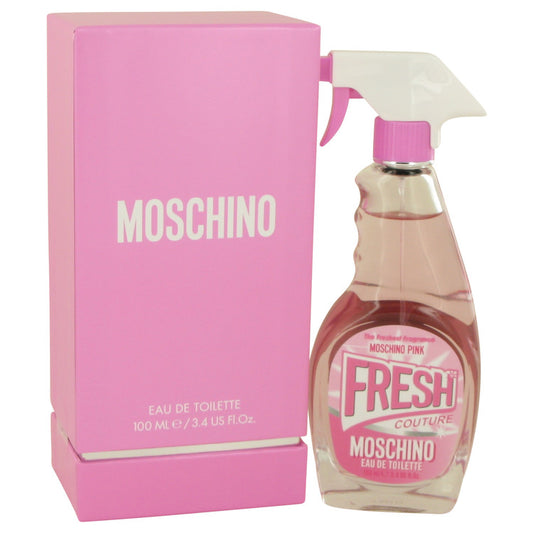 Moschino Fresh Pink Couture by Moschino Eau De Toilette Spray 3.4 oz for Women - Fragrance Spice