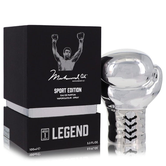 Muhammad Ali Legend Round 1 by Muhammad Ali Eau De Parfum Spray (Sport Edition) 3.3 oz for Men - Fragrance Spice