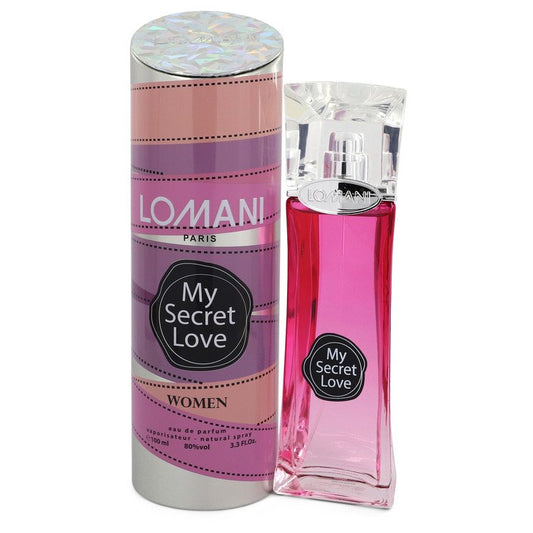 My Secret Love by Lomani Eau De Parfum Spray 3.3 oz for Women - Fragrance Spice