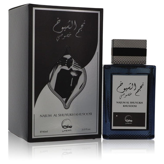 Najum Al Shuyukh Khusoosi by Khususi Eau De Parfum Spray 3 oz for Men - Fragrance Spice