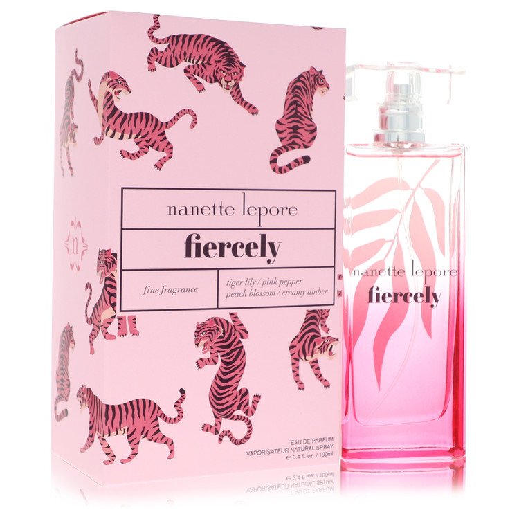 Nanette Lepore Fiercely by Nanette Lepore Eau De Parfum Spray 3.4 oz for Women - Fragrance Spice