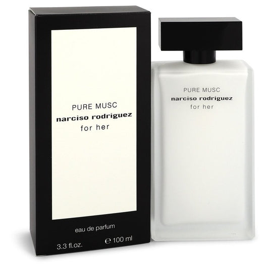 Narciso Rodriguez Pure Musc by Narciso Rodriguez Eau De Parfum Spray 3.3 oz for Women - Fragrance Spice