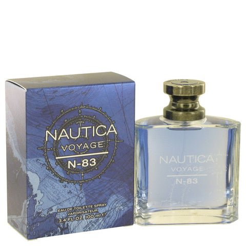 Nautica Voyage N-83 by Nautica Eau De Toilette Spray 3.4 oz for Men - Fragrance Spice