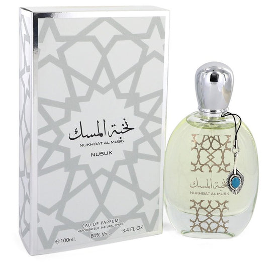 Nukhbat Al Musk by Nusuk Eau De Parfum Spray (Unisex) 3.4 oz for Men - Fragrance Spice