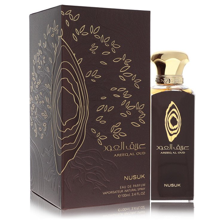 Nusuk Areeq Al Oud by Nusuk Eau De Parfum Spray (Unisex) 3.4 oz for Men - Fragrance Spice