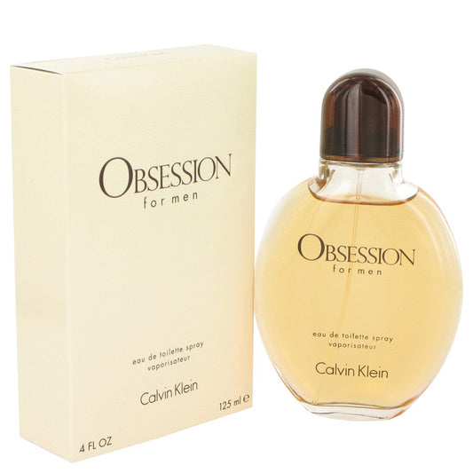 OBSESSION by Calvin Klein Eau De Toilette Spray 4 oz for Men - Fragrance Spice