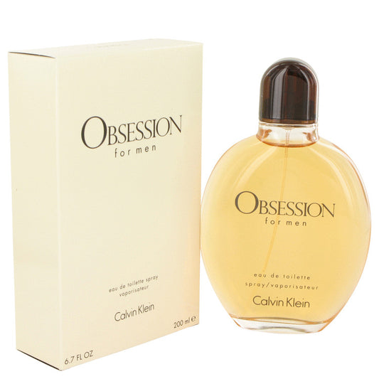 OBSESSION by Calvin Klein Eau De Toilette Spray 6.7 oz for Men - Fragrance Spice