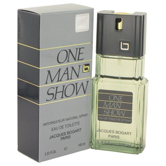 ONE MAN SHOW by Jacques Bogart Eau De Toilette Spray 3.3 oz for Men - Fragrance Spice