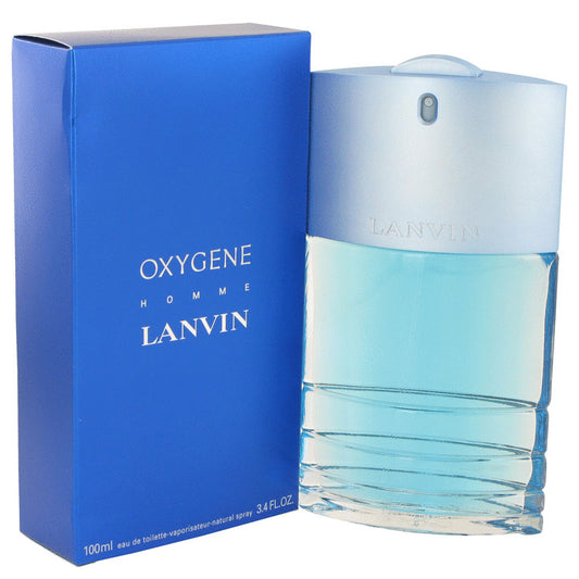 OXYGENE by Lanvin Eau De Toilette Spray 3.4 oz for Men - Fragrance Spice
