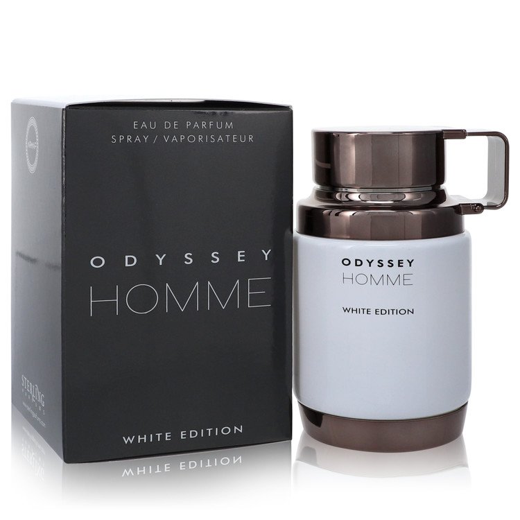 Odyssey Homme White by Armaf Eau De Parfum Spray 3.4 oz for Men - Fragrance Spice