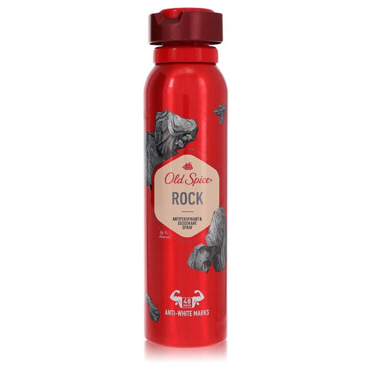 Old Spice Rock by Old Spice Deodorant Spray 5 oz for Men - Fragrance Spice