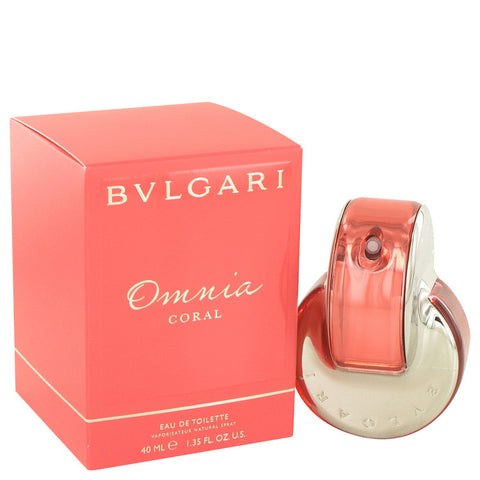 Omnia Coral by Bvlgari Eau De Toilette Spray 1.4 oz for Women - Fragrance Spice
