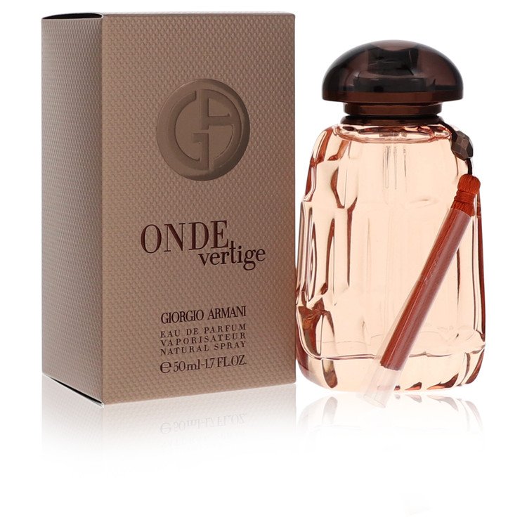 Onde Vertige by Giorgio Armani Eau De Parfum Spray 1.7 oz for Women - Fragrance Spice