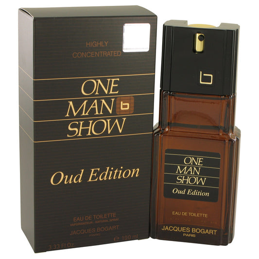 One Man Show Oud Edition by Jacques Bogart Eau De Toilette Spray 3.4 oz for Men - Fragrance Spice