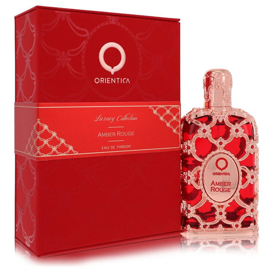 Orientica Amber Rouge by Orientica Eau De Parfum Spray (Unisex) 2.7 oz for Men - Fragrance Spice