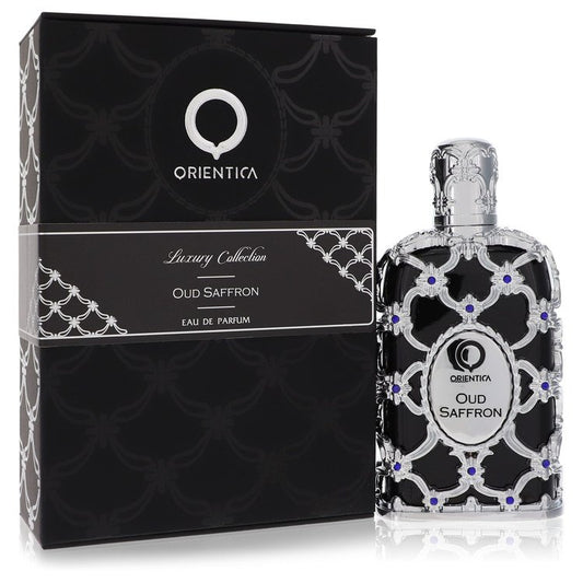 Orientica Oud Saffron by Al Haramain Eau De Parfum Spray 5 oz for Men - Fragrance Spice