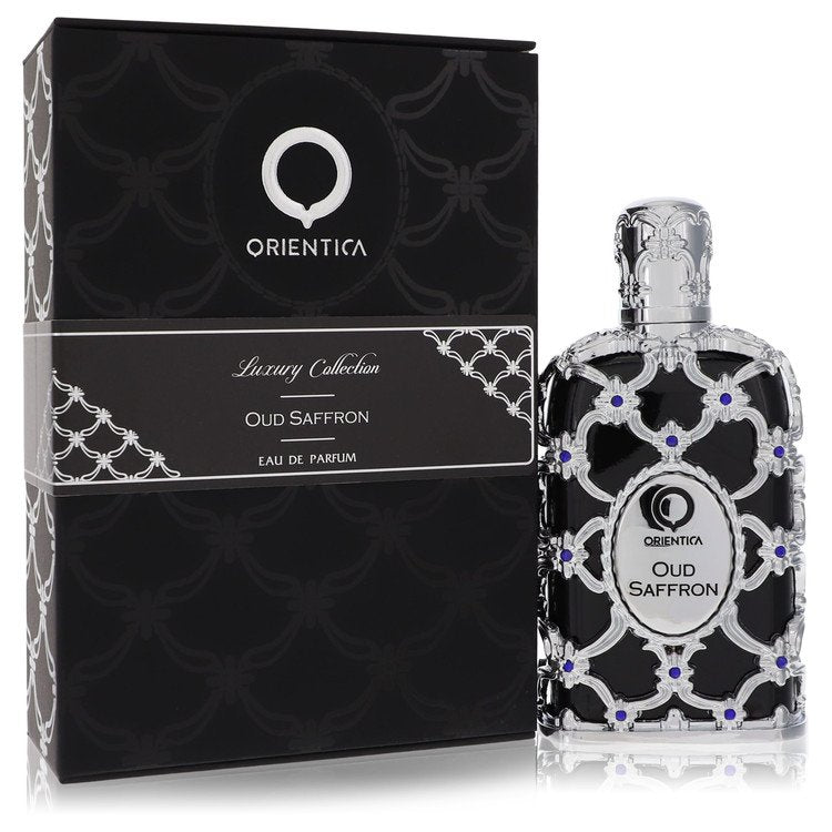 Orientica Oud Saffron by Al Haramain Eau De Parfum Spray (Unisex) 2.7 oz for Men - Fragrance Spice