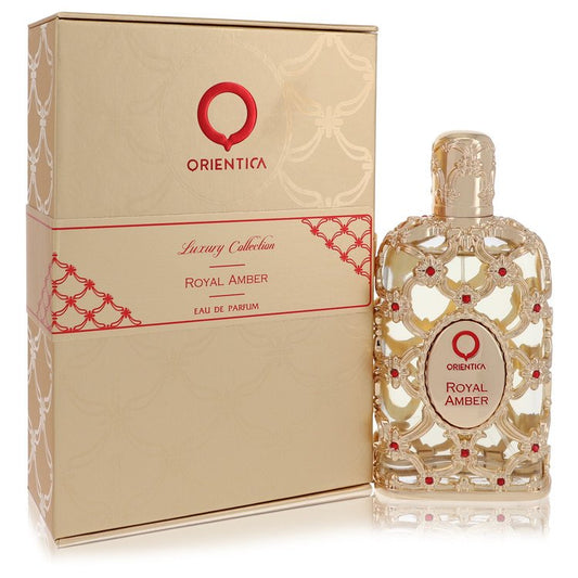 Orientica Royal Amber by Orientica Eau De Parfum Spray (Unisex) 2.7 oz for Men - Fragrance Spice