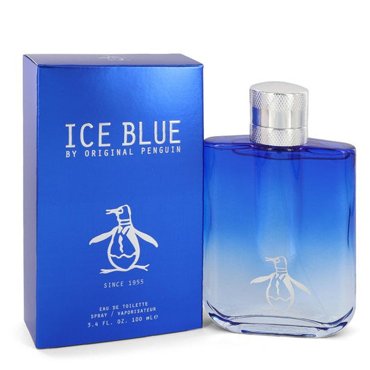 Original Penguin Ice Blue by Original Penguin Eau De Toilette Spray 3.4 oz for Men - Fragrance Spice