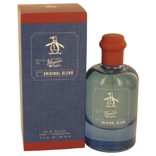 Original Penguin Original Blend by Original Penguin Eau De Toilette Spray 3.4 oz for Men - Fragrance Spice