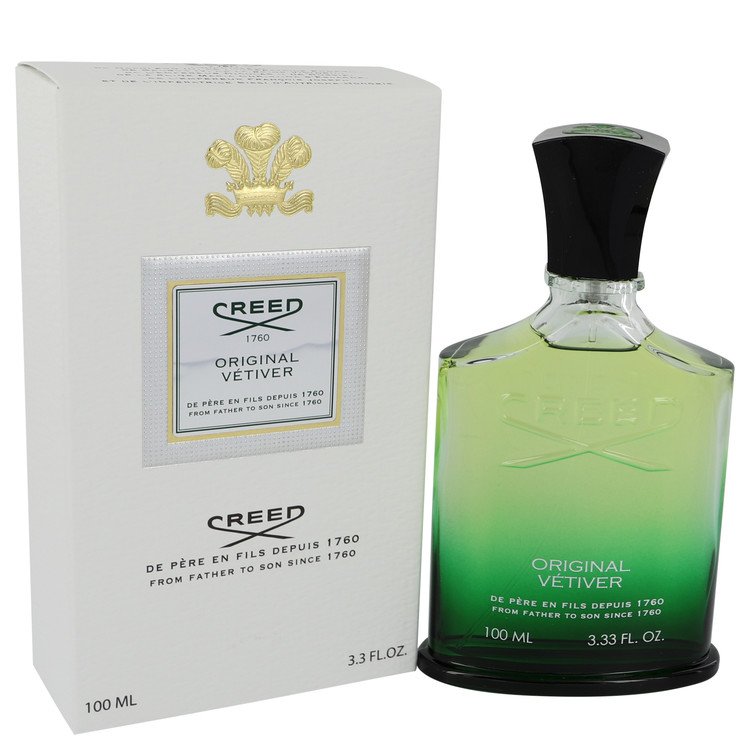 Original Vetiver by Creed Eau De Parfum Spray 3.3 oz for Men - Fragrance Spice