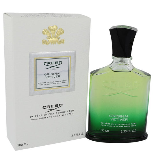 Original Vetiver by Creed Eau De Parfum Spray 3.3 oz for Men - Fragrance Spice