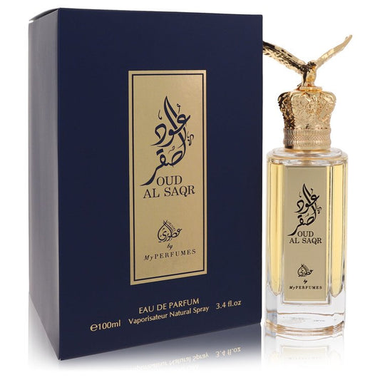 Oud Al Saqr by My Perfumes Eau De Parfum Spray (Unisex) 3.4 oz for Men - Fragrance Spice