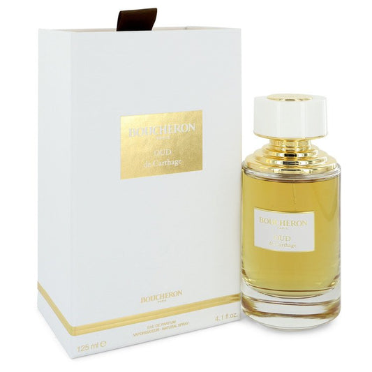 Oud De Carthage by Boucheron Eau De Parfum Spray 4.1 oz for Women - Fragrance Spice