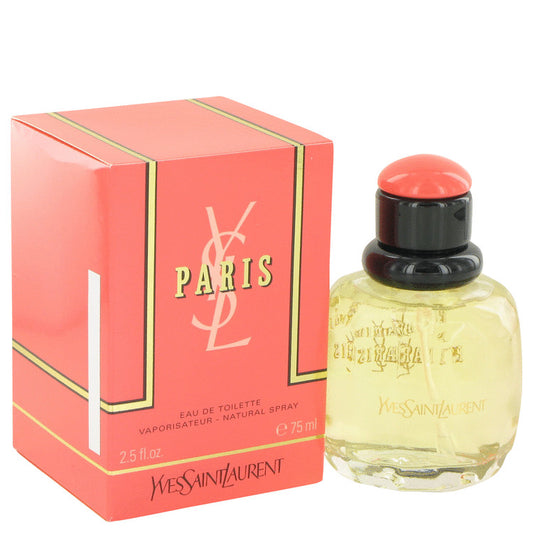 PARIS by Yves Saint Laurent Eau De Toilette Spray 2.5 oz for Women - Fragrance Spice