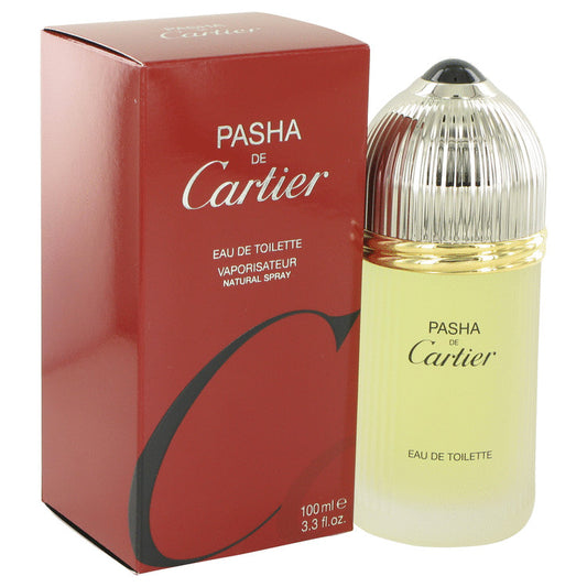 PASHA DE CARTIER by Cartier Eau De Toilette Spray 3.3 oz for Men - Fragrance Spice