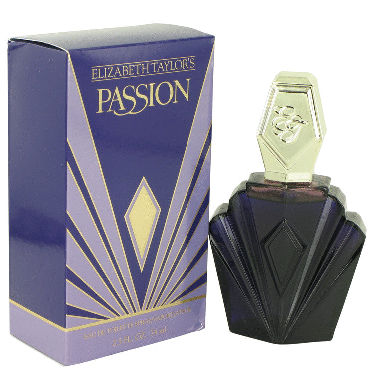 PASSION by Elizabeth Taylor Eau De Toilette Spray 2.5 oz for Women - Fragrance Spice