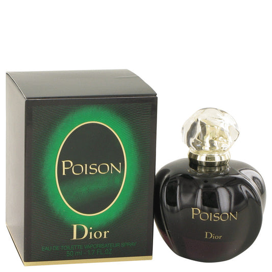 POISON by Christian Dior Eau De Toilette Spray 1.7 oz for Women - Fragrance Spice