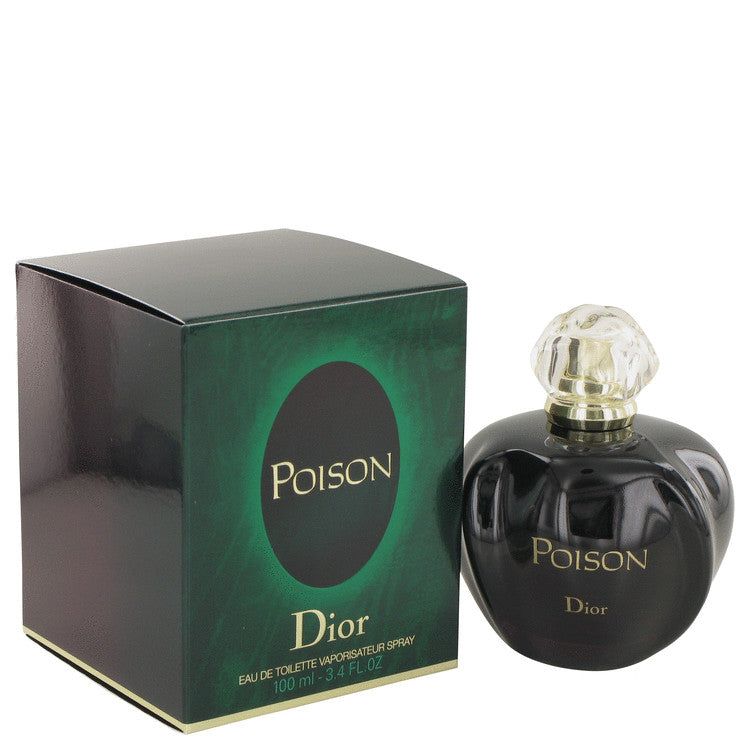 POISON by Christian Dior Eau De Toilette Spray 3.4 oz for Women - Fragrance Spice