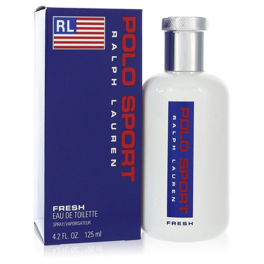 POLO SPORT by Ralph Lauren Fresh Eau De Toilette 4.2 oz for Men - Fragrance Spice