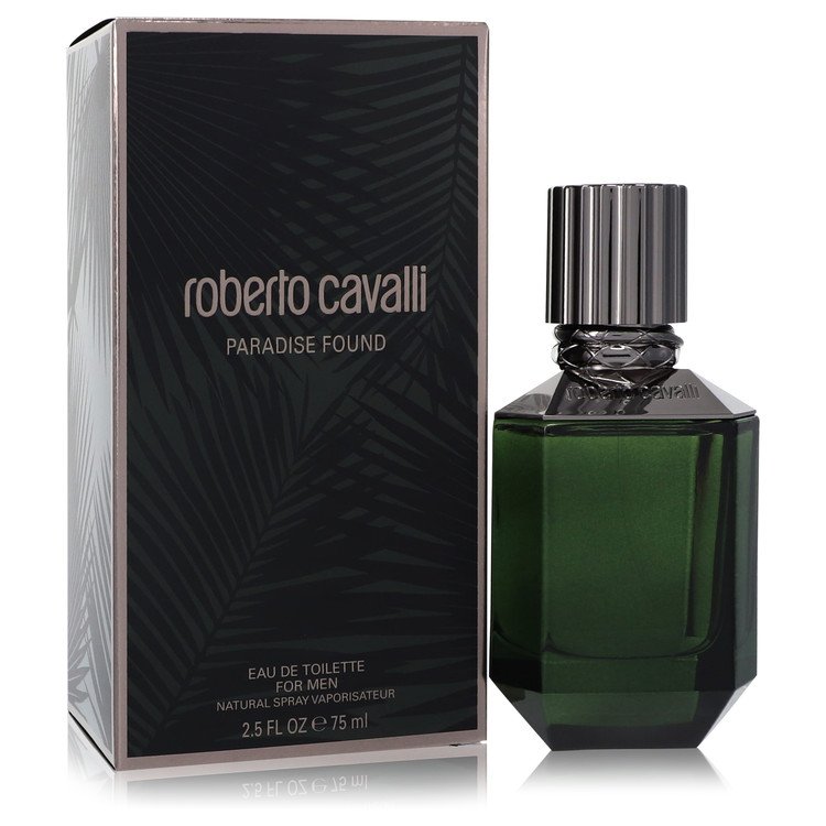 Paradise Found by Roberto Cavalli Eau De Toilette Spray 2.5 oz for Men - Fragrance Spice