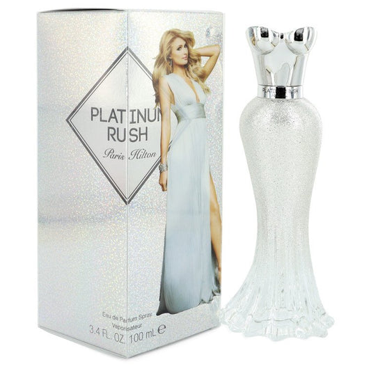 Paris Hilton Platinum Rush by Paris Hilton Eau De Parfum Spray 3.4 oz for Women - Fragrance Spice