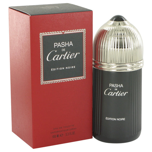 Pasha De Cartier Noire by Cartier Eau De Toilette Spray 3.3 oz for Men - Fragrance Spice