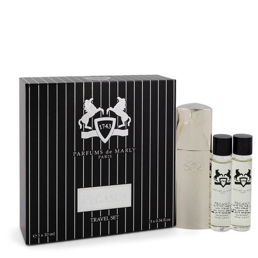 Pegasus by Parfums de Marly Three Eau De Parfum Refills 3 x .34 oz for Men - Fragrance Spice